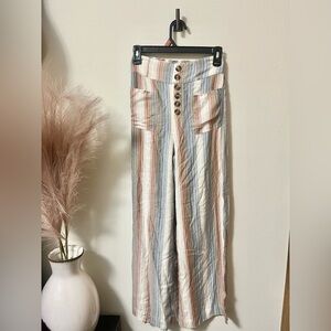 AE Wide Leg Pants Striped Size XS